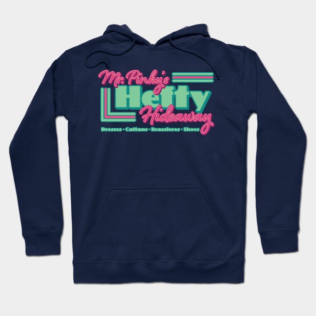 Mr. Pinky's Hefty Hideaway Hoodie by Nazonian